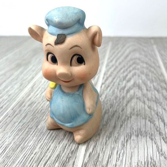 UCGC Vintage Ceramic Chef Pig Figurine - Picture 1 of 6
